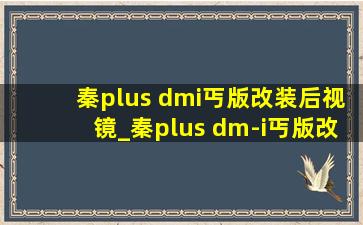 秦plus dmi丐版改装后视镜_秦plus dm-i丐版改装